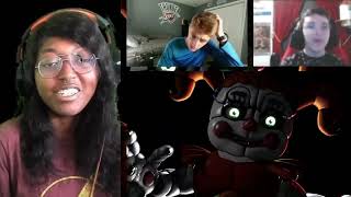 FNAF Song quotDeep Insidequot by Shadrow DeltaHedron Remix  Animation Music Video REACTION MASHUP [upl. by Anjali155]