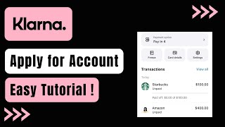 Login Klarna  How to Apply for Klarna Account  Sign Up Klarna App [upl. by Friedberg738]