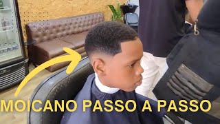 ✅Corte moicano passo a passo  pigmentação [upl. by Renrut]