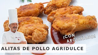 ALITAS de POLLO agridulce ¡Deliciosas  Receta con Karlos Arguiñano [upl. by Clarie177]