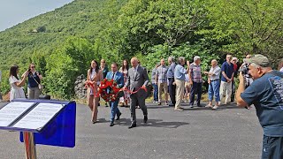 RTV Cetinje  Položen vijenac na spomenobilježje na Belvederu [upl. by Nolur]