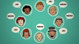 Für Kinder erklärt Was ist eine Demokratie [upl. by Rame]