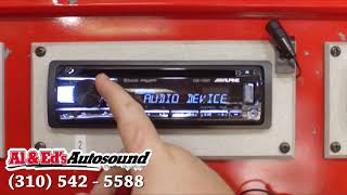 Alpine CDE 172 Bluetooth Pairing Al amp Eds Autosound [upl. by Giselbert253]