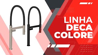 Conheça da linha de torneiras e misturadores Colore da Deca [upl. by Granoff]