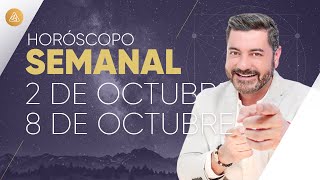 HORÓSCOPO semanal del 2 al 8 de Octubre Alfonso León Arquitecto de Sueños [upl. by Dhaf]