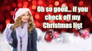 Debby Ryan  Santa Baby Lyric Video [upl. by Nivel199]