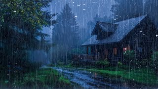 Gentle Night Rain  Rain Sounds For Sleeping  Beat Insomnia RelaxStudy ASMR Meditation [upl. by Oijres]