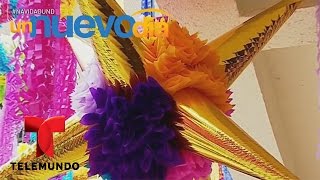 Los artesanos mexicanos y las famosas piñatas navideñas  Un Nuevo Día  Telemundo [upl. by Siro]