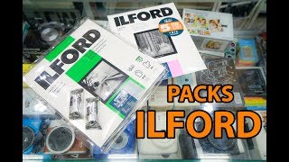 Packs papel ILFORD [upl. by Lux]