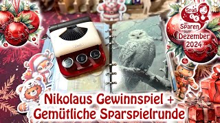 🎁🎄 Gewinnspiel  gemütliche SparspielRunde durch den Winterbinder 🎄🎁 [upl. by Sylera605]