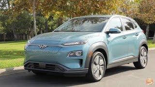 2019 Hyundai Kona Electric Crossover First Drive Video Review [upl. by Carey]