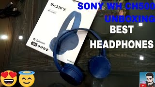 SONY WH CH500 headphones unboxing [upl. by Girardi76]