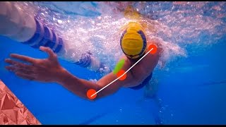 Backstroke swimming technique  Rotation  Swim faster [upl. by Ethben571]