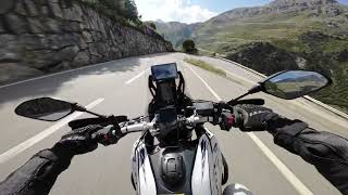 From Furka Pass to Grimsel Pass Switzerland Part 2 Yamaha Tenere 700 [upl. by Motteo]