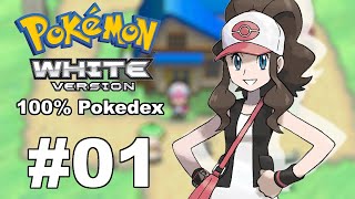 Pokemon White 100 Pokedex Walkthrough  Part 01 A Fresh Start [upl. by Rick988]