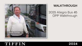 2025 Allegro Bus 45 OPP Walkthrough [upl. by Cleodel170]