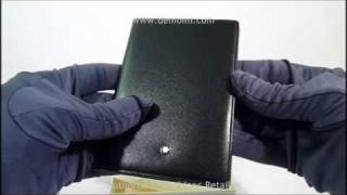 MB 35285 montblanc passport holder meisterstuck porta passaporto mont blanc review [upl. by Aridatha111]