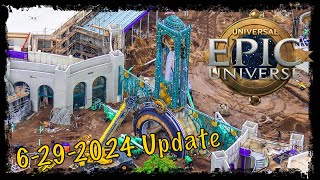 EXTRA Universal Epic Universe Construction Update 6292024 [upl. by Aderf]