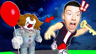 SÉCHAPPER DU MANOIR EFFRAYANT DE PENNYWISE DANS ROBLOX [upl. by Noxaj539]