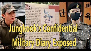 Jungkooks Military Diary Leaked A Breach of Privacy [upl. by Eekaz793]