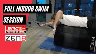 30 Min Dryland Swimming Workout  Improve Freestyle Swim Training at Home  by ZEN8 [upl. by Catlin402]