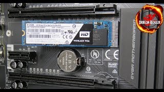 How to install the 512GB WD Black PCIe M2 NVMe SSD WDS512G1X0C [upl. by Kattie689]