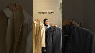 Affordable trench coat 🧥  Meesho haul  Myntra haul  winter wear  winter must have meeshohaul [upl. by Nari]