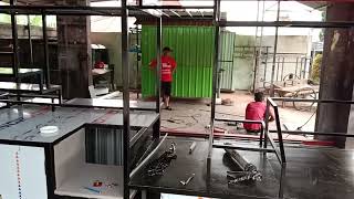 BENGKEL LAS MAS JONO  PROSES PEMBUATAN GROBAK UNTUK JUALAN NASI PECEL [upl. by Mary]