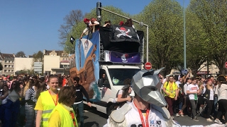 Carnaval étudiant à Caen  grosse ambiance [upl. by Colin]