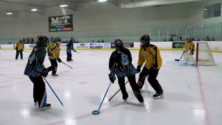 U16R Dorchester vs Goderich  Finals  London Ringette Tournament Nov 03 2024 [upl. by Elwee]