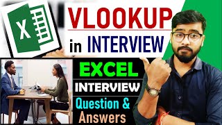 vlookup in excel  5 Types of vlookup  excel interview questions Hindi vlookup [upl. by Lyj]