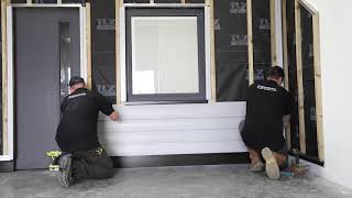 Cedral Lap Installation Guide Chapter 2  Finishing under window sills [upl. by Fante]