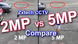 2MP vs 5MP CCTV Camera [upl. by Mabelle864]