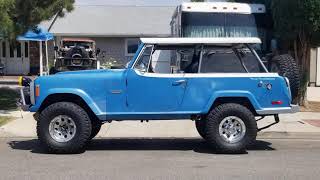 1972 Jeepster Bullnose Commando Phase 3  Axles Springs Wheels and Tires [upl. by Ardnassac]