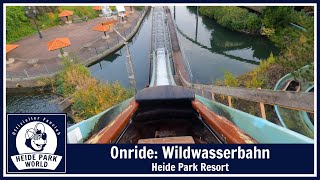 Onride quotWildwasserbahnquot im Heide Park Resort 2023  POV 4K 60FPS [upl. by Dill]