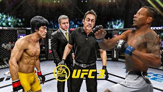 Bruce Lee vs Alex Oliveira  EA Sports UFC 3  Dragon Fight 🔥🐲 [upl. by Felecia]