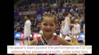 Video of 8yearolds national anthem performance TheUSCN [upl. by Rise]