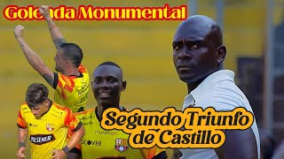 SEGUNDO triunfo de CASTILLO  ligapro barcelonasc [upl. by Eahsat]