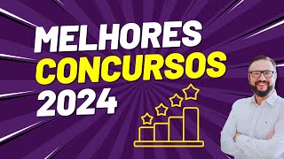 Melhores Concursos 2024 Quais Escolher e Quais Evitar 🎯🚫 [upl. by Allemap]