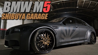 BMW M5 SHIBUYA GARAGE  Exclusive Project [upl. by Flynn]