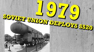 1979  The Soviet Union deploys SS20 missiles and NATO responds  Jamie Sheas NATO History Class [upl. by Aihsyt]