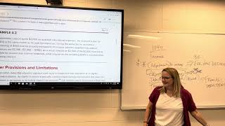 Income tax accounting fall 2023 chapter 4 L04–1 student loan interest deduction [upl. by Aicenev]