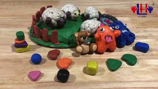 Children DIY Reusable Oil Modeling Clay For Science Experiment [upl. by Calhoun]