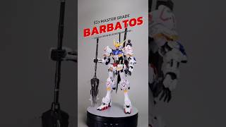 รีวิวกันพลาเกรด MG 1100 GUNDAM BARBATOS gundam gunpla barbatos ironbloodorphans กันพลา [upl. by Nylatsirhc328]