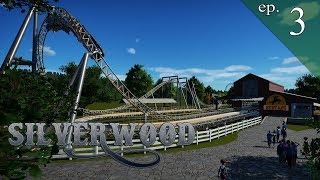 Silverwood Park  2019 Planet Coaster Build  Ep 3 [upl. by Ahsilam544]