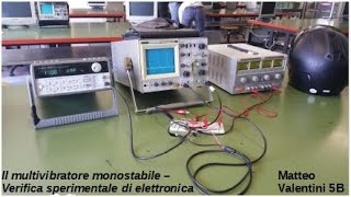 Il Multivibratore monostabile [upl. by Akiemaj]