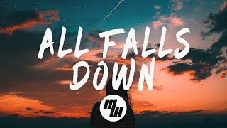 Alan Walker  All Falls Down Lyrics  Lyric Video Wild Cards Remix feat Noah Cyrus [upl. by Ycram]