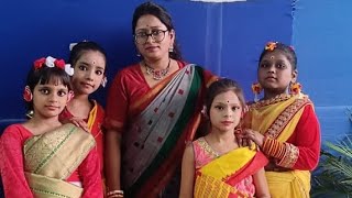 Pindare Polasher Bon পিন্দারে পলাশের বন Dancecover by Parinita Roy  Bangli song [upl. by Atsocal]