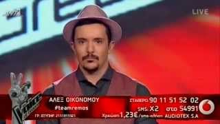 The Voice of Greece  ΑΛΕΞ ΟΙΚΟΝΟΜΟΥ  ΚΡΥΦΑ  ΜΙΧΑΛΗΣ ΧΑΤΖΗΓΙΑΝΝΗΣ  1st Live Show S01E13 [upl. by Aisya517]