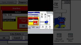 Microsoft Agent Desktop Skits Clips  PC Blue Loves Hot Dogs Windows 31 [upl. by Anilag484]